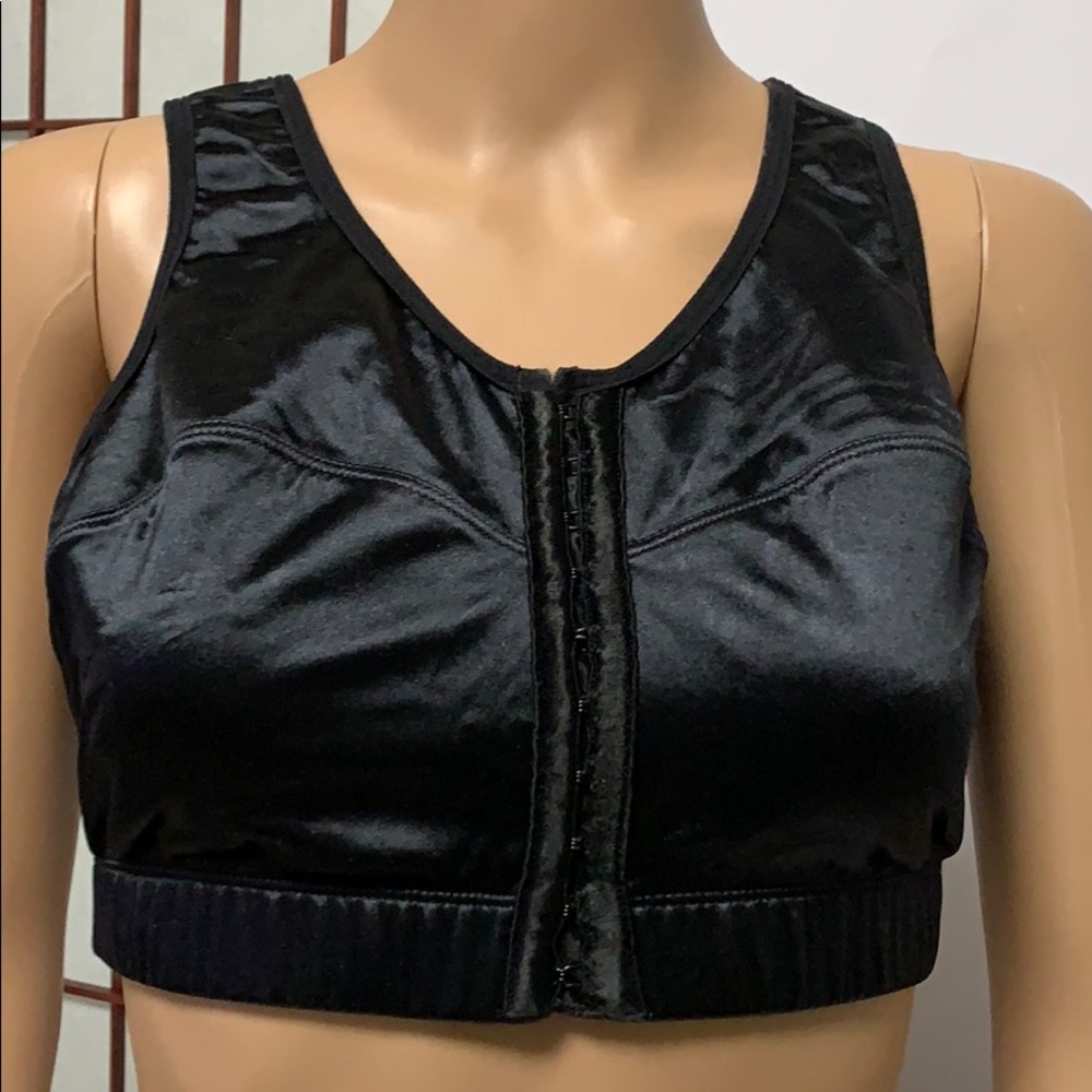 ENELL HIGH IMPACT FRONT CLOSURE SPORTS BRA SZ 2